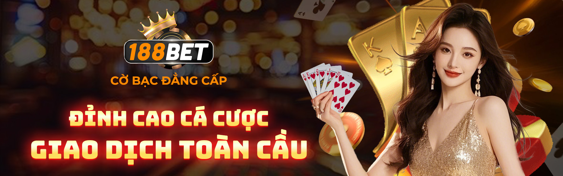 Đặt cược đầu tiên tại 188Bet nhà cái