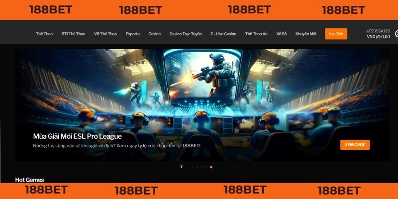 Nhà cái 188BET uy tín